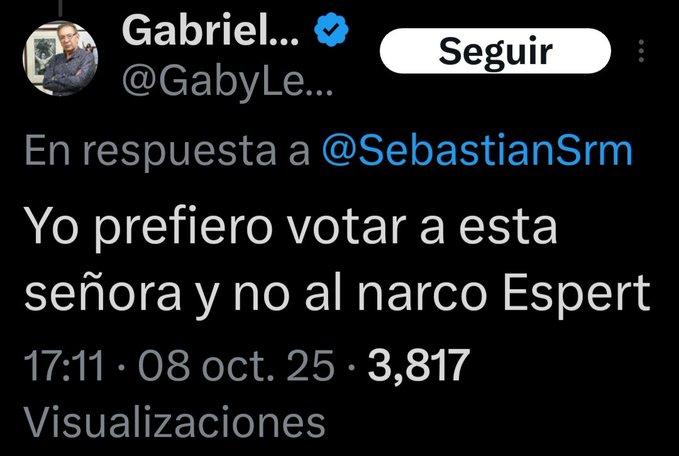 IRacedo's tweet photo. @GabyLevinas ¿LO QUE PARECE ES QUE USTED MIENTE? https://t.co/8mphfedpvk