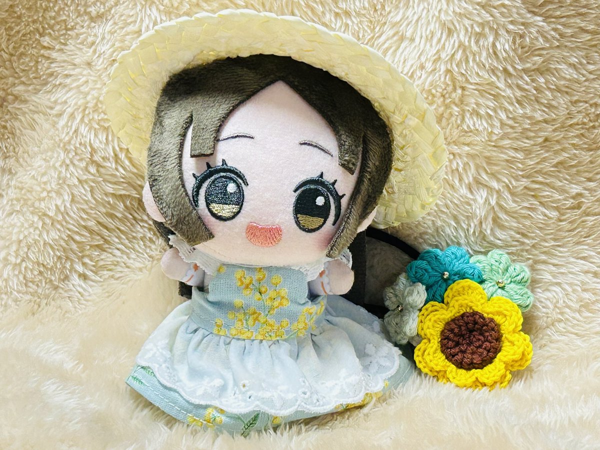 夏のお嬢さんすぎるね🌻