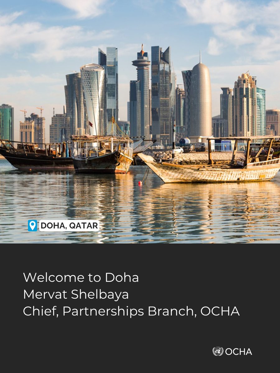 OCHA in Qatar tweet media