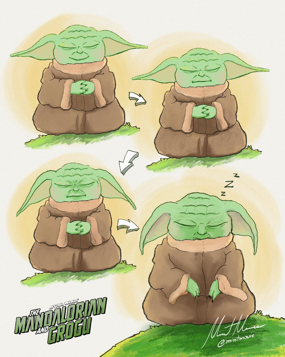 MintMovie's tweet photo. ขั้นตอนการทำสมาธิของ Grogu
#StarWarsTH #TheMandalorianAndGroguTH
#StarWars #TheMandalorianAndGrogu #Grogu https://t.co/oaYOphdKon