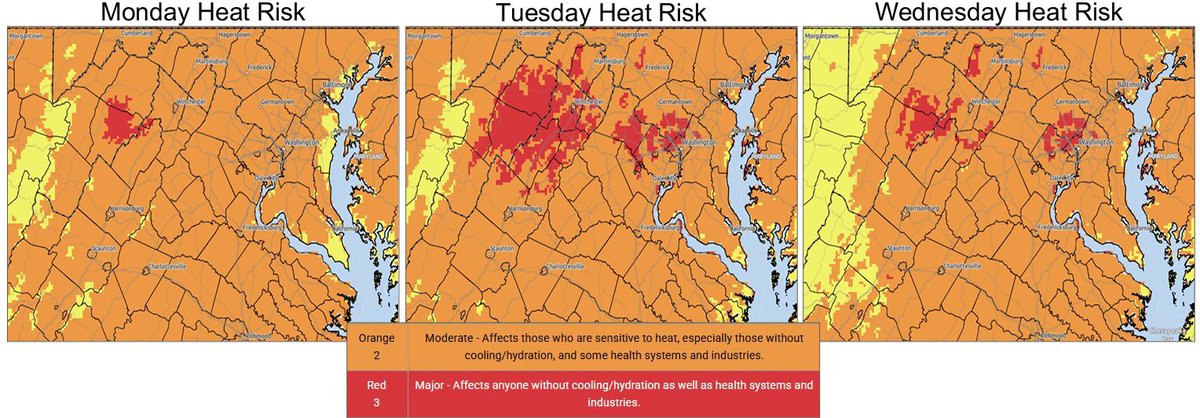 JCHSEM's tweet photo. ☀️ Hot temperatures are expected Monday through Wednesday across our region. Stay hydrated, limit outdoor activity during peak heat, wear light clothing, and check on vulnerable family, friends, and neighbors. Never leave children or pets in vehicles.

#HeatSafety #StayHydrated https://t.co/FfzFGzUCKr