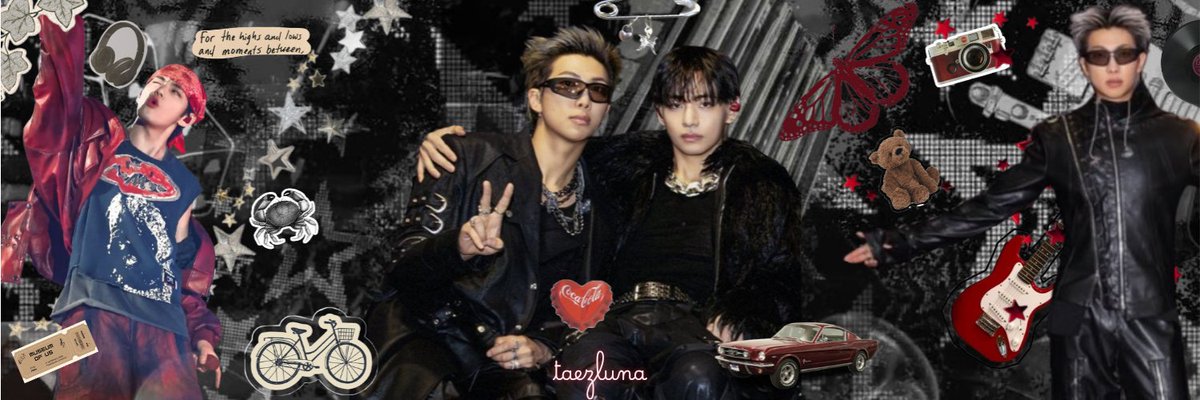 taezluna's tweet photo. taejoon - twitter header 

red/grey aesthetics
#taejoon #taehyung #namjoon #taehyungedit #namjoonedit #bts https://t.co/ElJ9Nud8j6