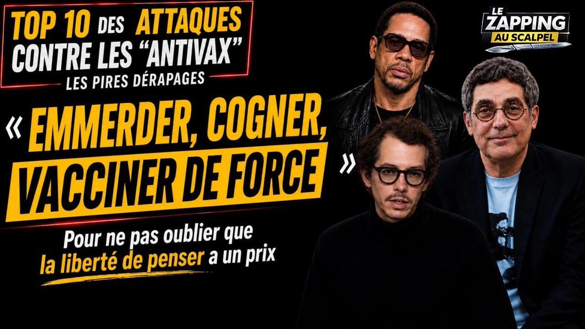 ZappingScalpel's tweet photo. Top 10 des insultes officielles contre les non-vaccinés :
https://t.co/t0koRzLtoO

Pour ne pas oublier ! https://t.co/FDeabzDuE7