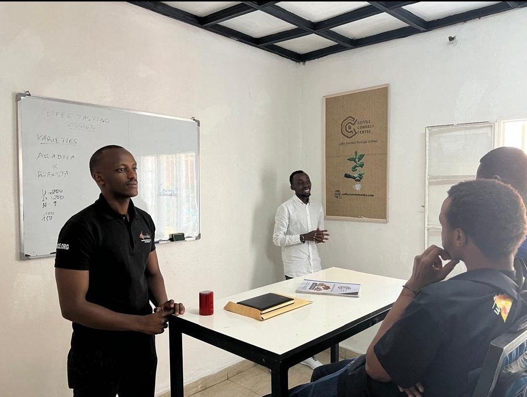Bevoiceorg's tweet photo. BeVoice partners with Coffee Connect Center to equip our students with practical skills across the coffee value chain create pathways for youth employment and entrepreneurship. we believe this partnership is a strategic move that bridges education with real economic opportunity. https://t.co/CIAdI9KVup