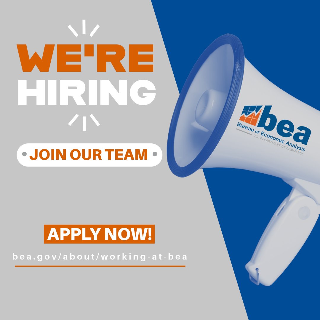 BEA_Jobs's tweet photo. Job opening: Chief of the Direct Investment Division

This announcement has been extended due to technological issues.

https://t.co/oPWDY5C3C7 https://t.co/BRf6ARUe4Q