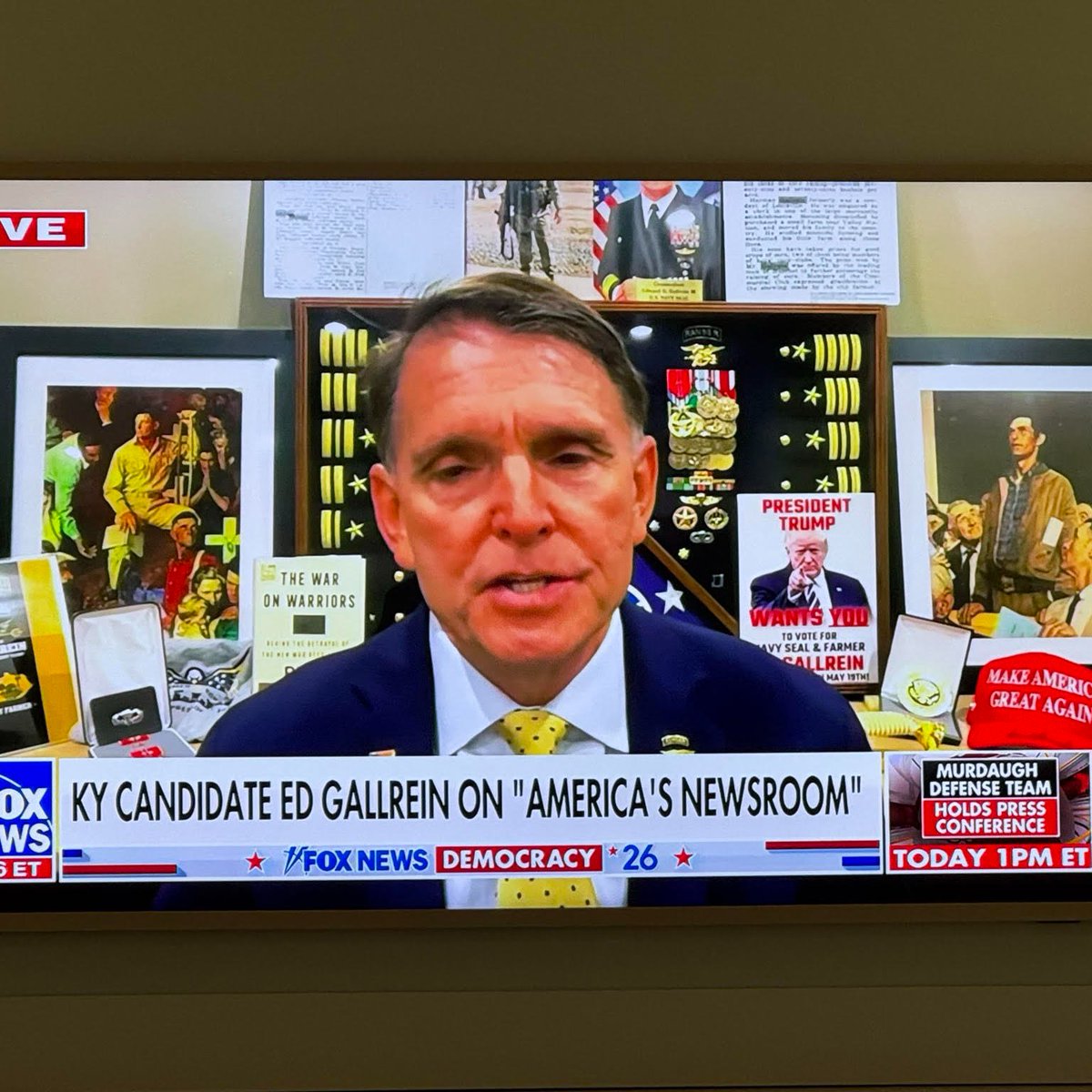 Ed Gallrein tweet media