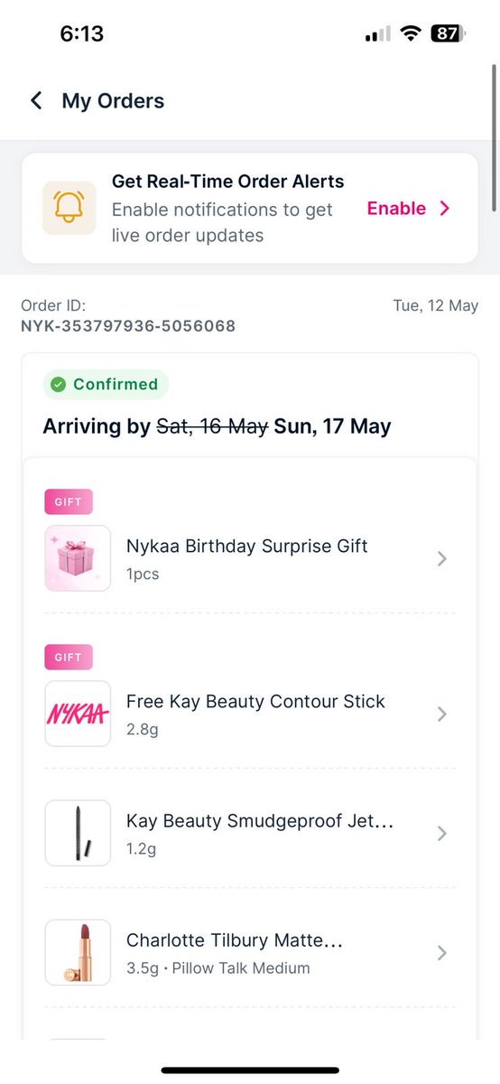 divyagarg1810's tweet photo. @MyNykaa https://t.co/wfOf7S3CjC