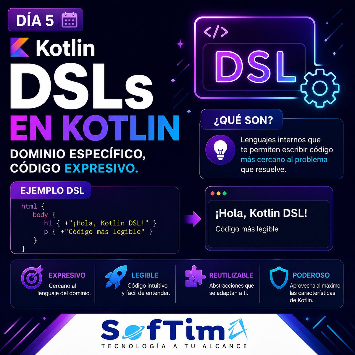 SoftimRuiz's tweet photo. 30 días con Kotlin - día 5 https://t.co/8xbOhuTWBW
