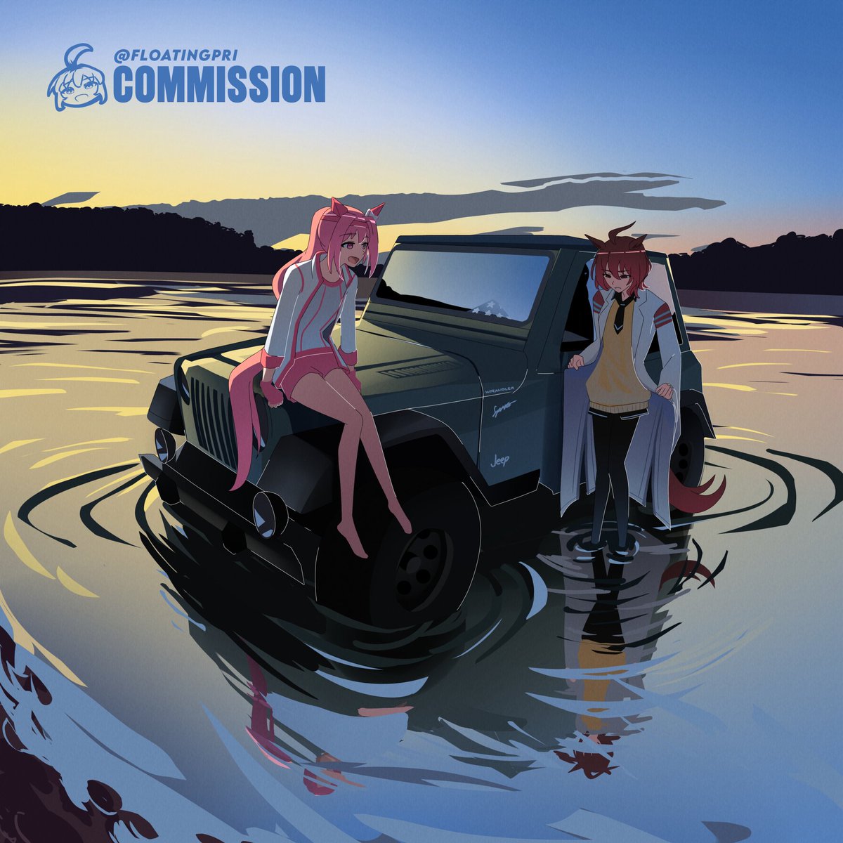 floatingpri - (COMMISSION CLOSED) tweet media