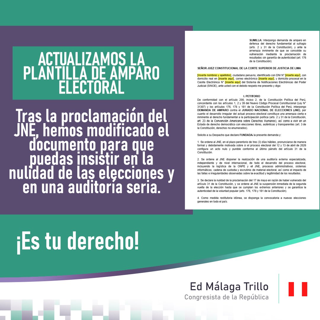 Despacho Ed Málaga Trillo tweet media