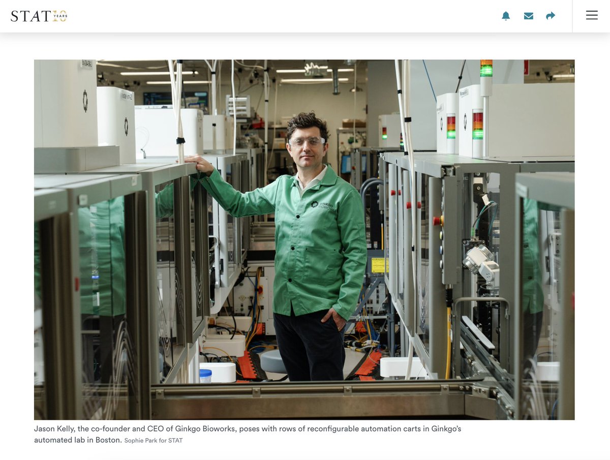 Ginkgo Bioworks tweet media