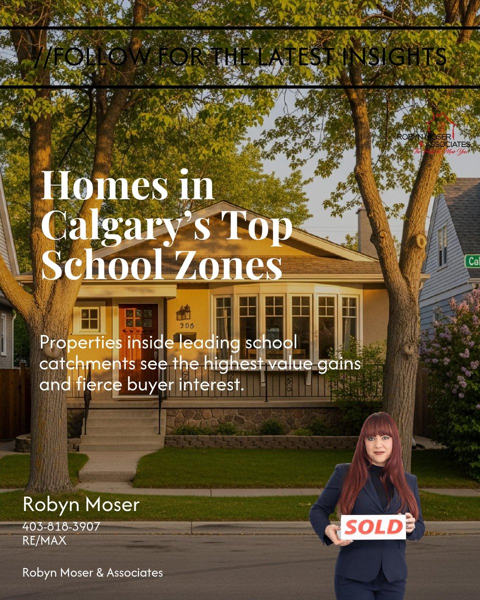 RobynMoser's tweet photo. Homes inside Calgary’s top school catchments often see the strongest value gains and fierce buyer competition, school zones shape long-term investment.

Would you pick a home for a school boundary? https://t.co/x1Bd9IFO47