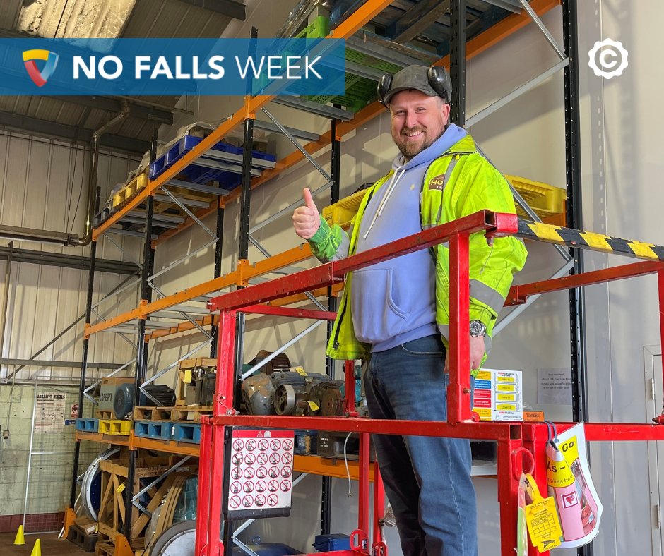 CertoraTraining's tweet photo. It's #NoFallsWeek! 

We are proud to be supporting @nofallsweek for another year – a campaign by @No_Falls, dedicated to promoting safe working at height across all industries.

Sign up for our newsletter to be the first to see how we're getting involved - https://t.co/Ls5BRURfCu https://t.co/wcyETBAHDS