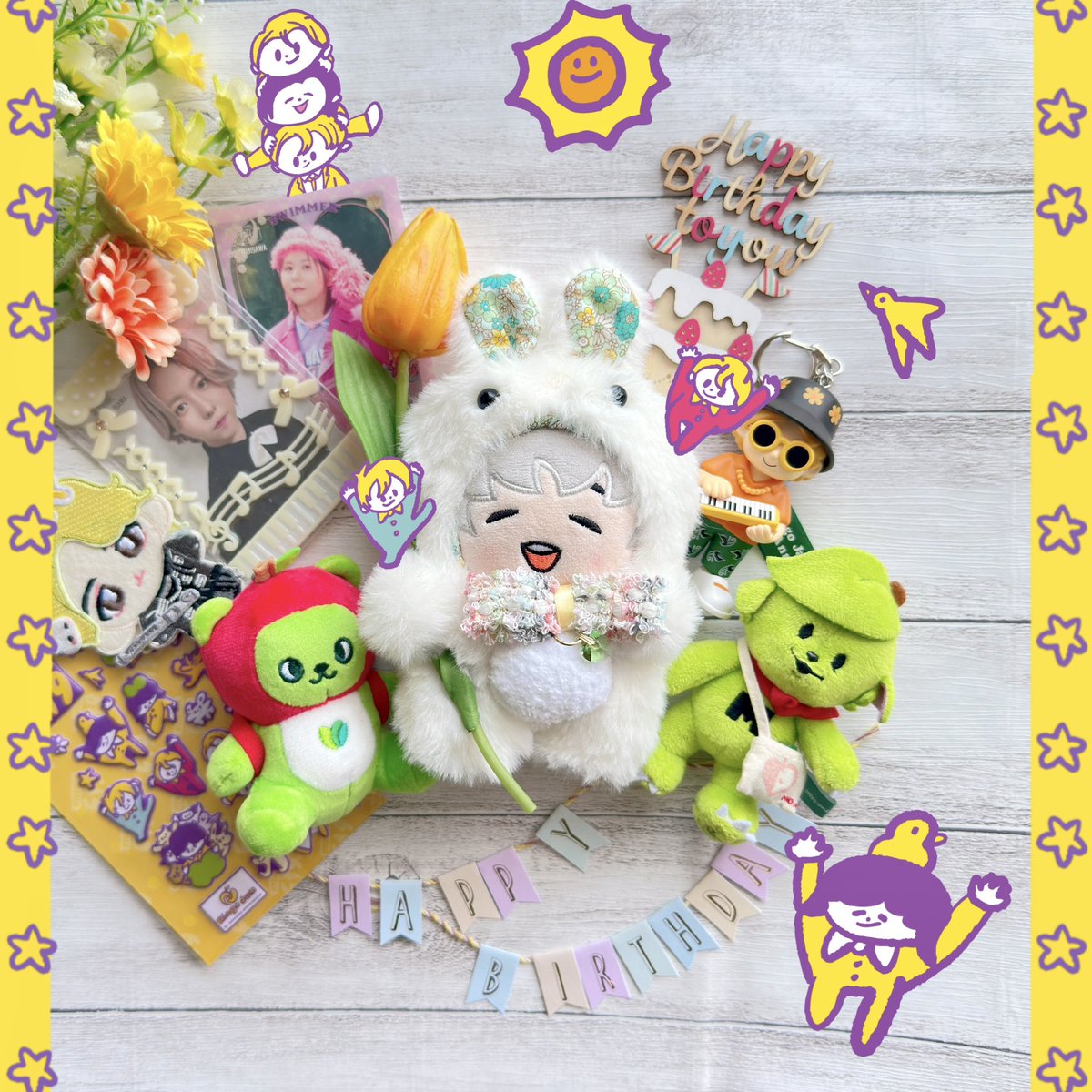 りょうちゃんお誕生日おめでとうーー！！🎉🎂 いつも貴方の笑顔と演奏