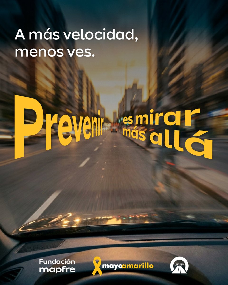 mapfre_UY's tweet photo. Anticiparse es tener tiempo para ver, decidir y reaccionar.

Prevenir es mirar más allá, prevenir es salvar vidas.

@UNASEV
#MayoAmarillo #VerAlOtro #SalvarVidas #SeguridadVial

Fundación Mapfre https://t.co/4hc4xFSWhe