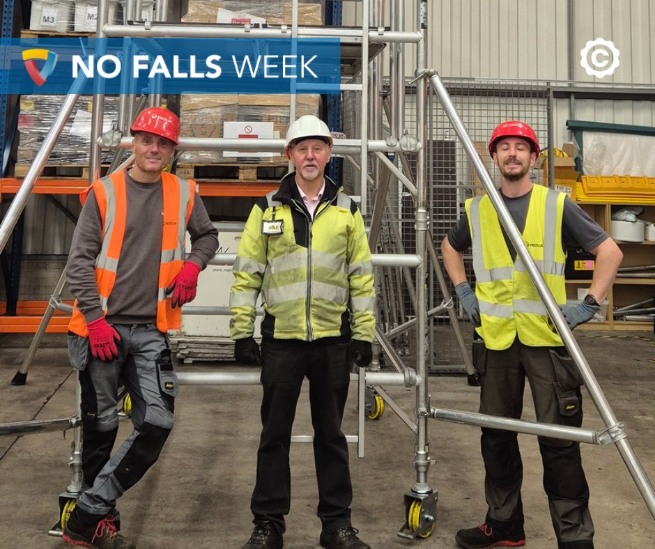 CertoraTraining's tweet photo. It's #NoFallsWeek! 

We are proud to be supporting @nofallsweek for another year – a campaign by @No_Falls, dedicated to promoting safe working at height across all industries.

Sign up for our newsletter to be the first to see how we're getting involved - https://t.co/Ls5BRURfCu https://t.co/wcyETBAHDS