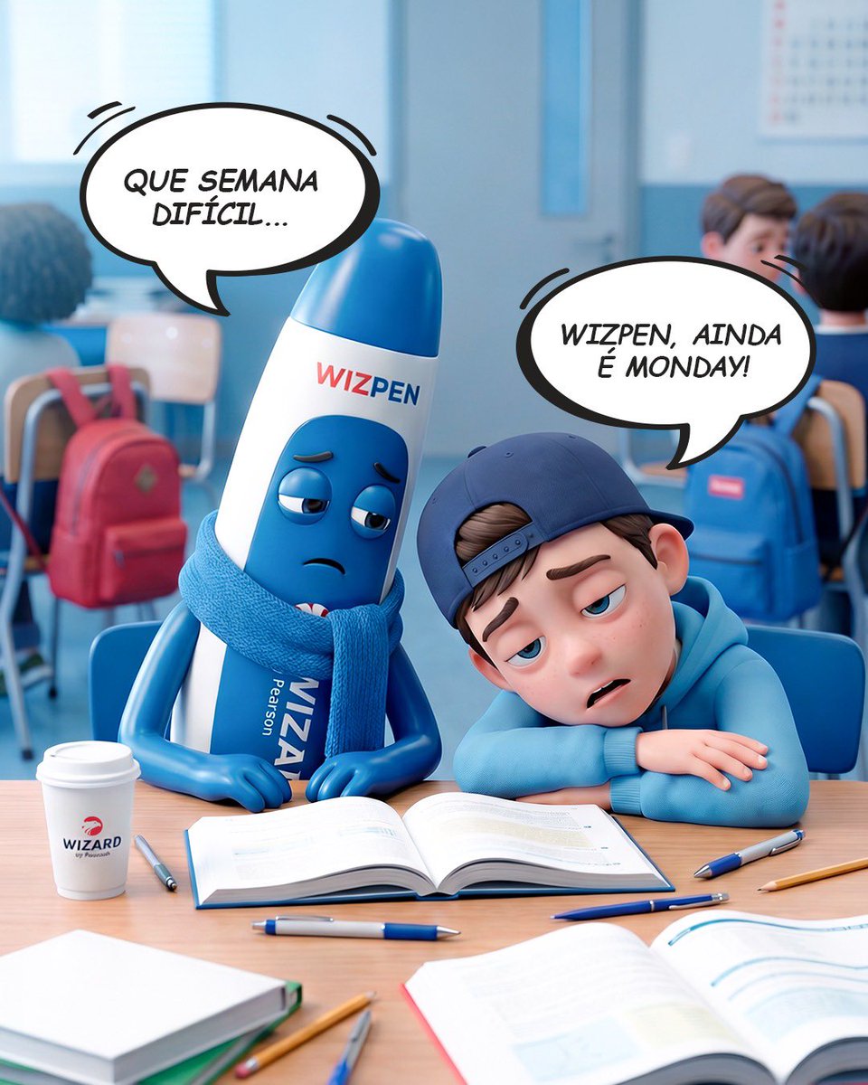 WizardBrazil's tweet photo. Bora começar mais uma semana de estudos ou seguimos no modo “segunda eu começo” 😂📚 https://t.co/VGlNdABzLd