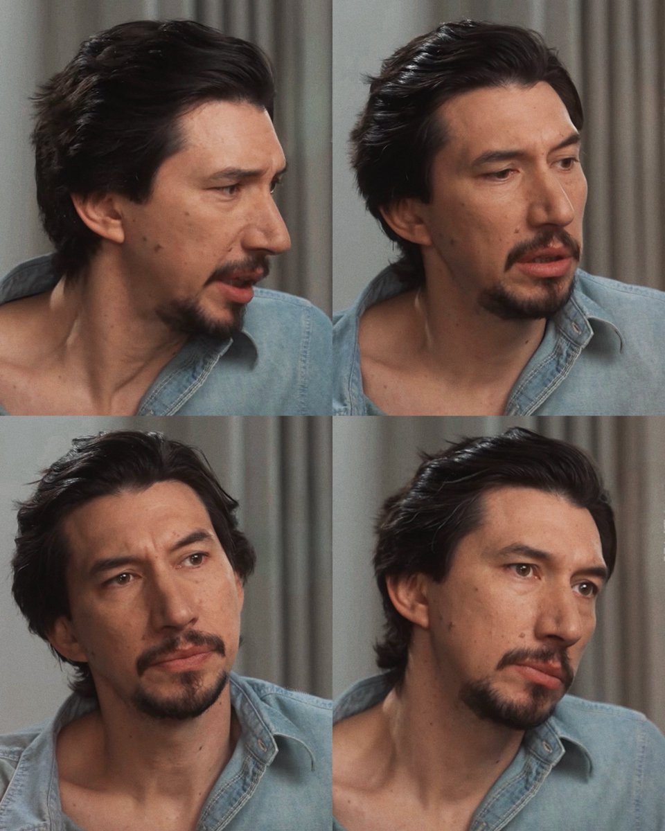 adamdriverss's tweet photo. if you look up the definition of the word ‘perfect’ his face is right there https://t.co/zCI9s6BwTj