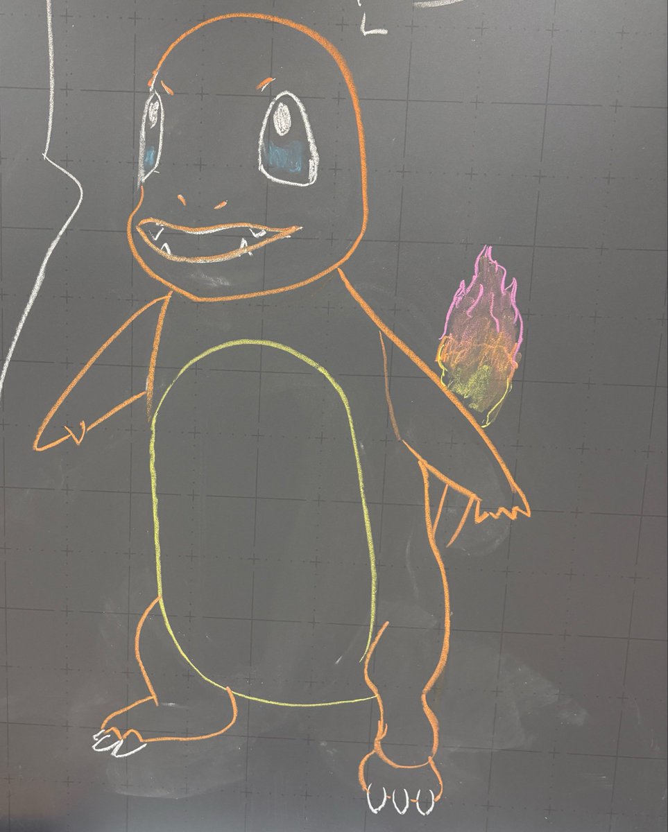 ninnin0381's tweet photo. ヒトカゲが妙に上手くかけた気がするので供養 https://t.co/MuBaIBooot