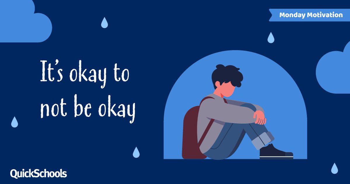 QuickSchools's tweet photo. It might be a phrase you’ve heard many times before, but that doesn’t make it any less important. Not every day feels manageable, and not every moment feels light. Sometimes, the most powerful thing you can do is simply acknowledge how you feel and permit yourself to be human https://t.co/rdxT0rSptY