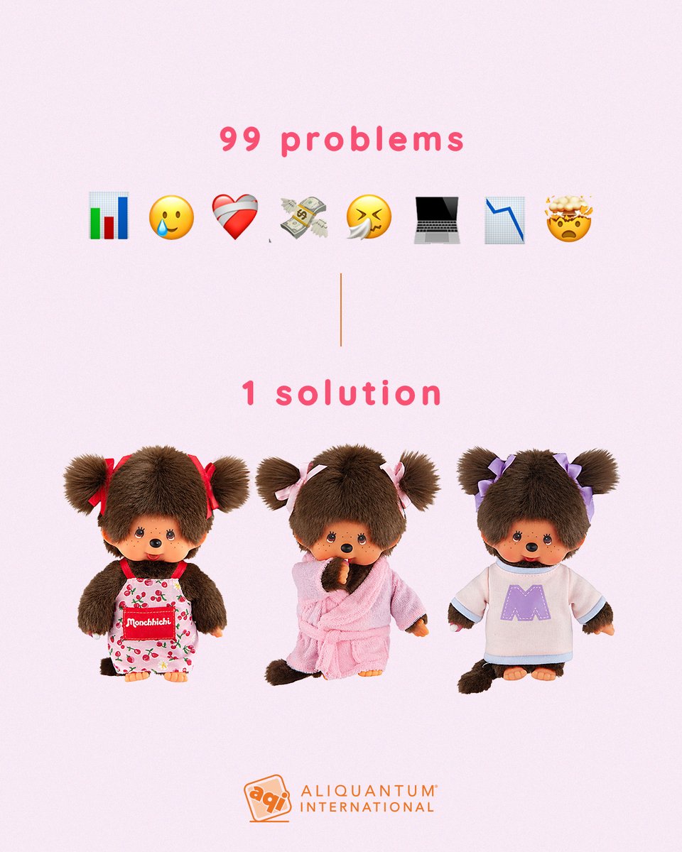 ShopAQI's tweet photo. When life gets complicated, hug Monchhichi. 🧸💛

#aliquantum #AQI #wholesale https://t.co/3py8X43WW9