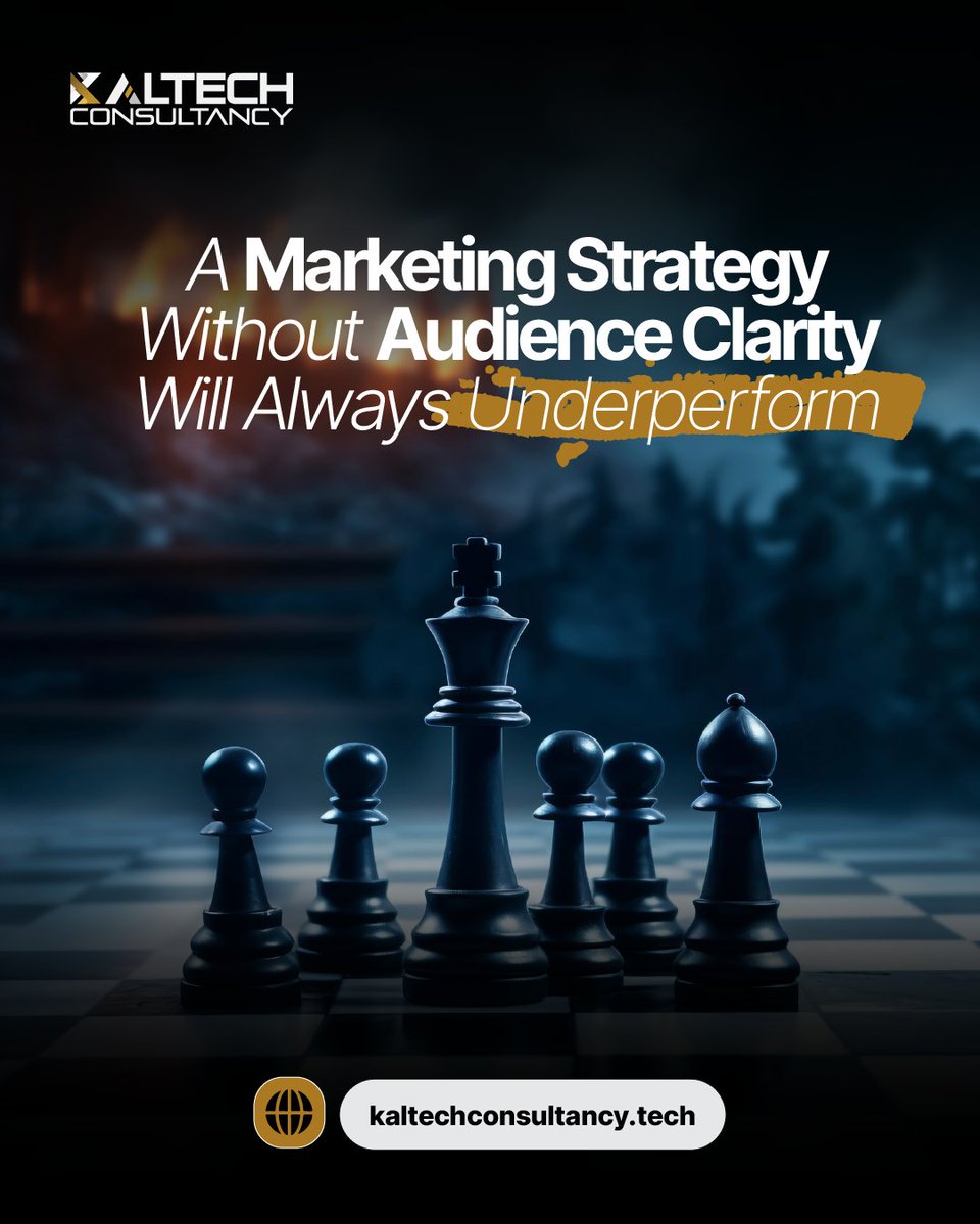 KaltechServices's tweet photo. Posting consistently without audience clarity just creates noise and limits results. Marketing begins with understanding your ideal client's, their specific needs.
Who are you really targeting?
 
#ContentMarketing #DigitalMarketing #MarketingStrategy #KaltechConsultancy https://t.co/EMbawB5PFb