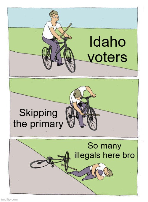 brian_lenney's tweet photo. Idaho - vote tomorrow, Tuesday May 19th. https://t.co/iQq3NH7G4r