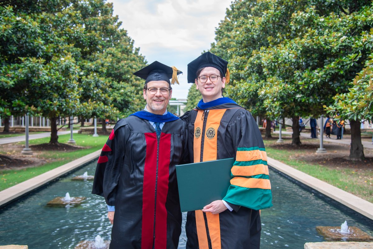 bme_utd's tweet photo. Doctoral Hooding Ceremony Spring 2026 

#UTDGrad #Graduation #DoctoralHooding #Doctoral #Doctor #Bioengineering #UTDallas #Comecement #Celebration #UTDJonssonGrad 

_
Alt Text: 
A photo slide featuring faculty and graduates celebrating during the hooding ceremony. https://t.co/a9uDCMWpON