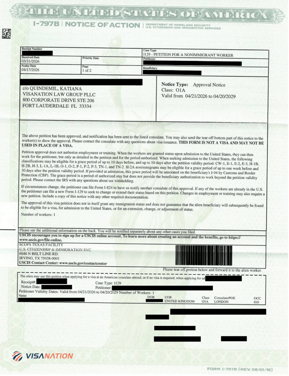 VisaNation's tweet photo. The O-1 Visa for those with extraordinary ability is one of the most versatile visas. We recently secured approval for a crowd expert who ensures the safety of large crowds in festivals, high-foot-traffic areas, and other large-scale events.

Read more: https://t.co/6Kx8ncOy2I https://t.co/82ITKb8uF7