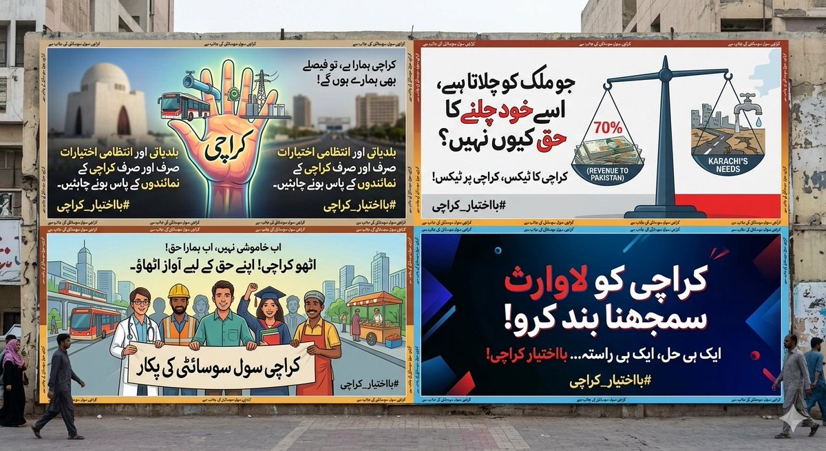 AinieDreamer's tweet photo. Karachi needs administrative reforms, empowered institutions, and a governance model that actually works for its people.#بااختیار_کراچی https://t.co/desBxl3SQk