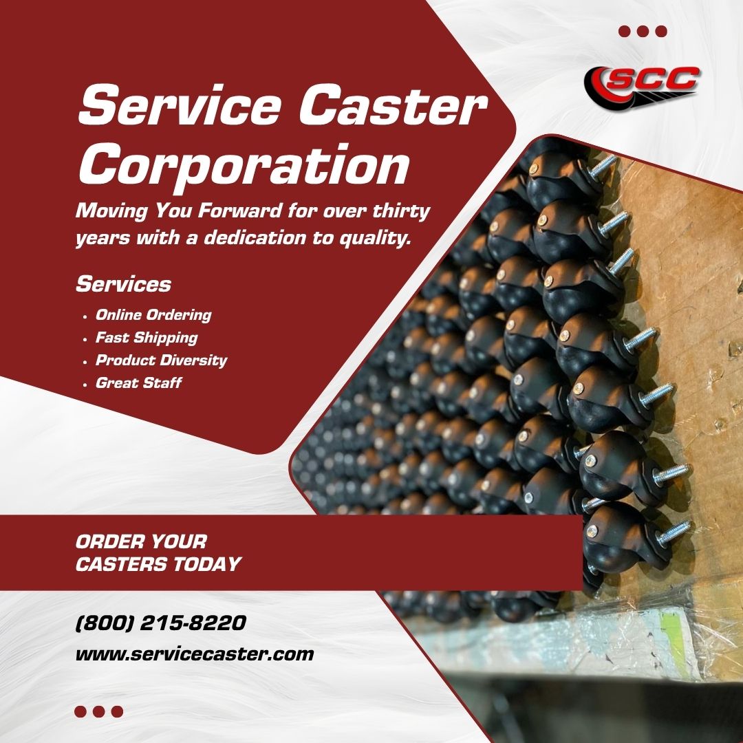 SERVICECASTER's tweet photo. Built for performance. Backed by over 30 years of quality service. 🔧🚛From fast shipping to dependable caster solutions, Service Caster Corporation keeps your operations moving forward. #ServiceCaster #CasterWheels #IndustrialSolutions #MaterialHandling #FastShipping #MadeToMove https://t.co/ZrvN5G4nkO
