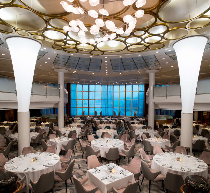 MMTravelAgency's tweet photo. 🍽️✨ Welcome to the revitalized Main Dining Room aboard the Celebrity Millennium and Celebrity Summit! 

Contact me today to book your unforgettable cruise experience on the Celebrity Millennium or Celebrity Summit! 📞🛳️ 
#bookcelebritycruises #celebritycruises #booknow https://t.co/ADSgMvgPWY