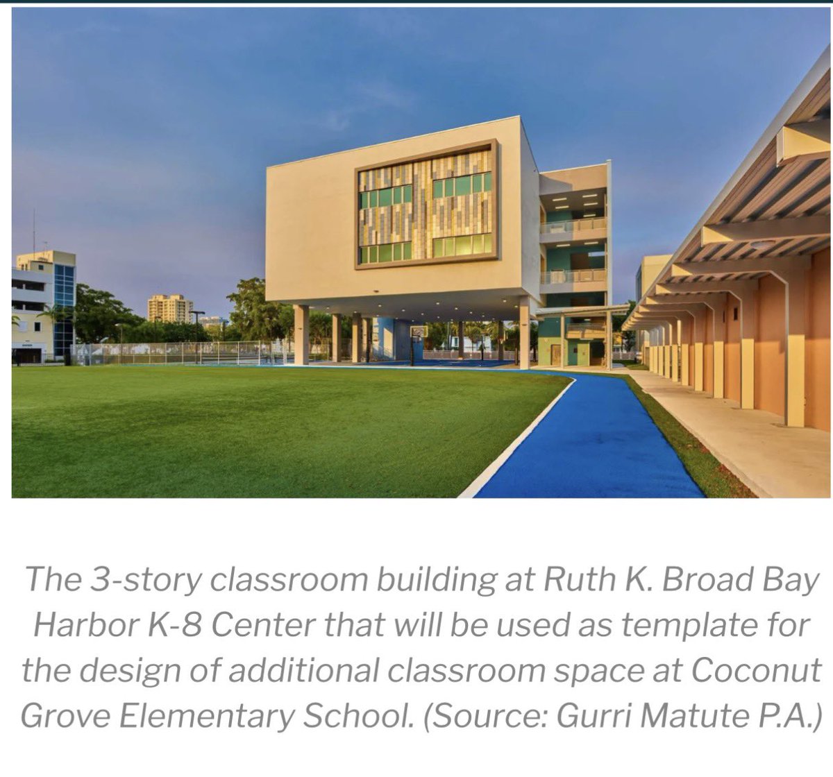 MDCPSCapital's tweet photo. New three-story classroom facility coming to @GroveElem #GOBProgress
Did you know @GroveElem is the oldest operating public school in @MDCPS founded in 1887 and a centerpiece of the community for well over a century
π Read more: https://t.co/wDv3WG4mUe https://t.co/5yGFBLGqSy
