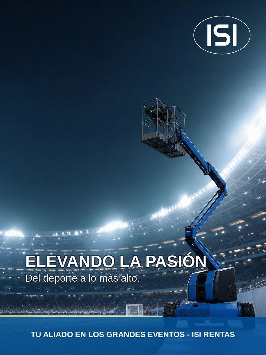 ISI - Venta y Renta de plataformas de elevación tweet media