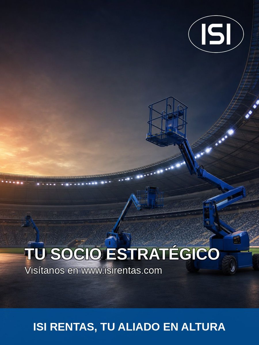 ISI - Venta y Renta de plataformas de elevación tweet media