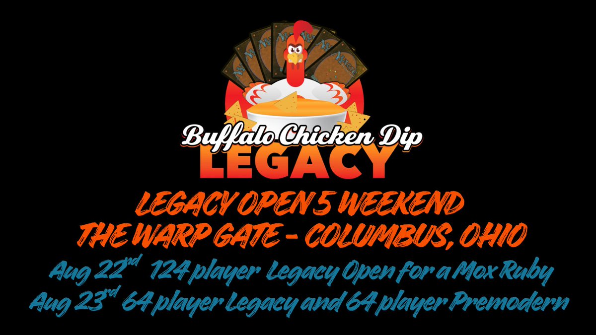 BcdLegacy's tweet photo. Pages for 8/22 &amp; 8/23 BCDL Open Weekend in Columbus OH are live! Sign up opens Wed 5/20 at 8 pm EST! 
Don't forget 5/30 BCDL 28 in Houston TX https://t.co/5Mw4C7CBwq
8/22 Main Event https://t.co/DZESJRBr6d
8/23 Legacy https://t.co/8xC4NCpu3Y
8/23 Premodern https://t.co/Ov58Xm2SkC https://t.co/4me1N0O56D