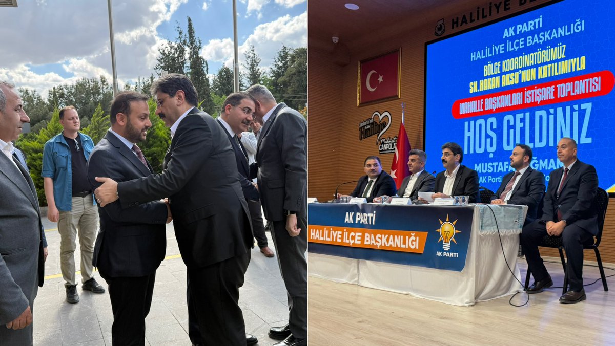 mbagmanci63's tweet photo. 📍 Mahalle Başkanları İstişare Toplantısı

AK Parti Genel Merkez Teşkilat Başkan Yardımcımız, Güneydoğu Anadolu Bölge Koordinatörümüz, Sivas Milletvekilimiz Sn. Hakan Aksu başkanlığında,

İl Başkanımız Mehmet İlhami Günbeği, Haliliye Belediye Başkanımız Mehmet Canpolat ve mahalle başkanlarımızın katılımıyla ‘Mahalle Başkanları İstişare Toplantısını gerçekleştirdik.

Her Birlikte El Ele Daha Güçlü Yarınlara…💪💪

#AKHaliliye #AKParti #MustafaBağmancı #Şanlıurfa #Ankara #Göbeklitepe #Haliliye #Karaköprü #Eyyübiye #Harran #Akçakale 

@RTErdogan @abuyukgumus @bybekirbozdag @acarfaruka @AKGMTeskilat @hakanaksu058 @farukaytek @ensartopcu @milhamigunbegi @mcanpolatnet @fatmaocak0663 @MDOGANSALAR_TR @AkHaliliiye @AkHaliliyeKadin @akgenchaliliyee