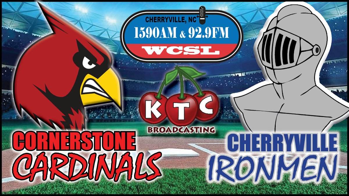 KTCBroadcasting's tweet photo. Western Regional NC Baseball Playoffs on the radio this week https://t.co/h4wyj07akW 
Best of 3 - Tuesday, Thursday, Saturday
  
WOHS 101.5FM 1390AM 
BURNS BULLDOGS VS LINCOLN CHARTER EAGLES 

WCSL 92.9FM 1590AM 
CHERRYVILLE IRONMEN VS CORNERSTONE CARDINALS https://t.co/5j8ftyecpv