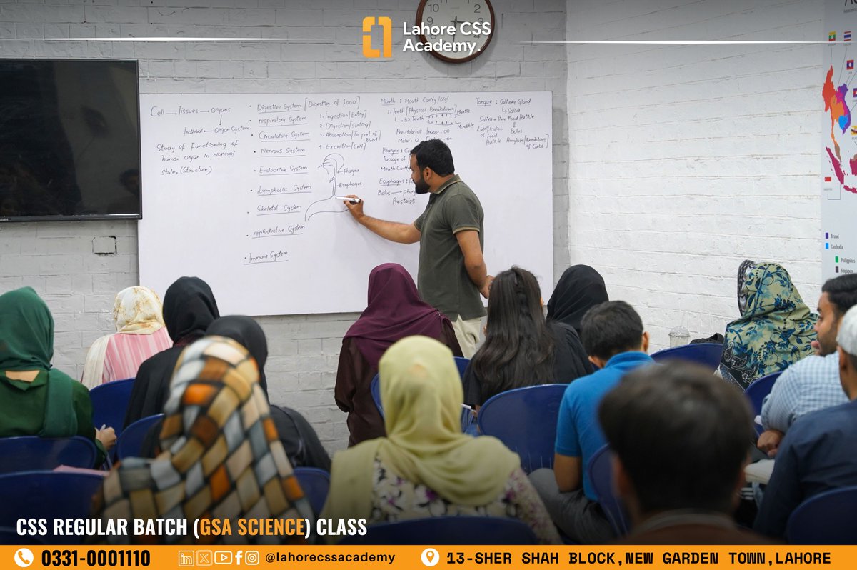 lahore_css's tweet photo. CSS Regular Batch (GSA SCIENCE) Class

📞 Contact: 0331 0001110
📍 Venue:13-Sher Shah Block, New Garden Town, Barkat Market ,Lahore CSS Academy

#LCA #CSS2027 #CivilServices #LahoreCSSAcademy #CSSFuture #CSSDreams #CSSExams #CSSCoaching #CSSTraining #CSSPreparation #CSSSuccess https://t.co/CB4bEvzltZ