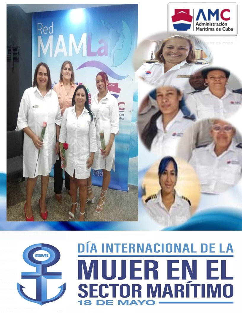 AdmaritimaC's tweet photo. "Nuestra fuerza sostiene el Futuro Marítimo"
#amccuba
#RedMAMLa
#MITRANS https://t.co/4Q6jFBNawY