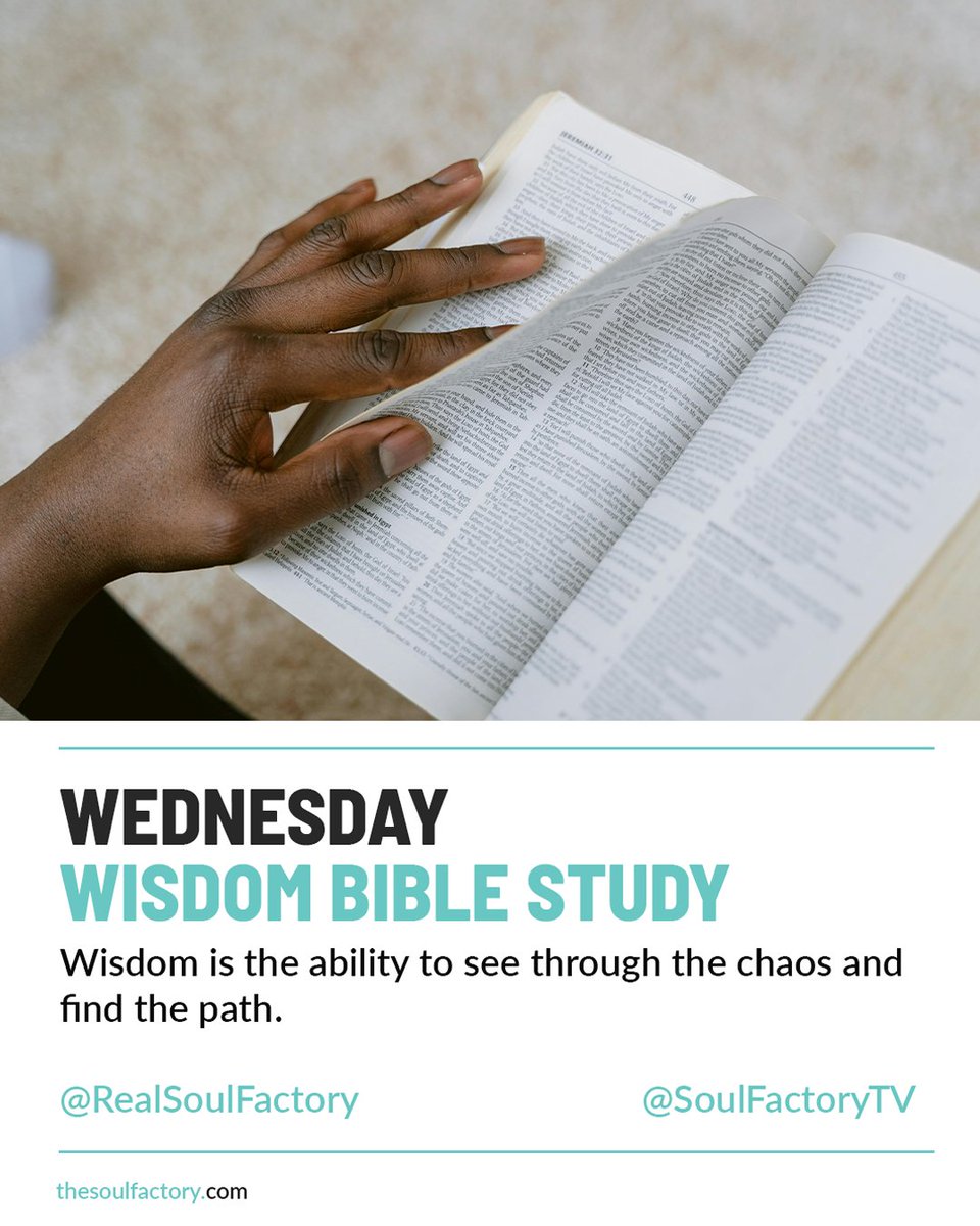 RealSoulFactory's tweet photo. Wednesday Wisdom: A practical breakdown of the principles that govern a successful life. ✨

We get into the details and the application of the Word to ensure you aren't just hearing truth, but living it. 📖

#realsoulfactory #digitalchurch #spiritualgrowth https://t.co/QbNDACvAJu