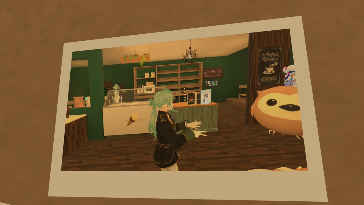orennzikou's tweet photo. #VRChat #VR喫茶ふくろうのねどこ
キャストしてましたよ記録 https://t.co/uu7Q59LJEL
