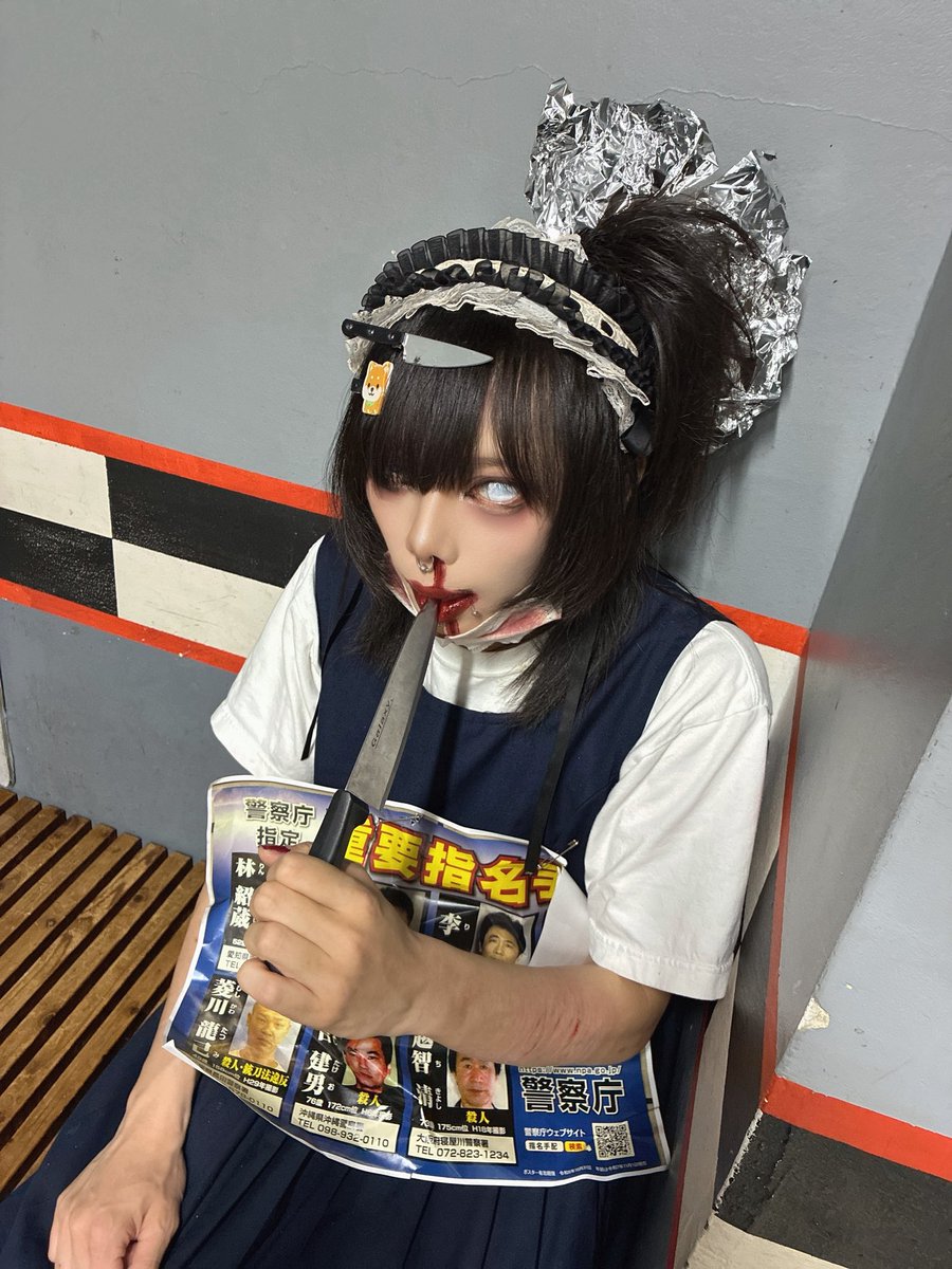鮮血A子ちゃん 滅多刺しひろくん tweet media