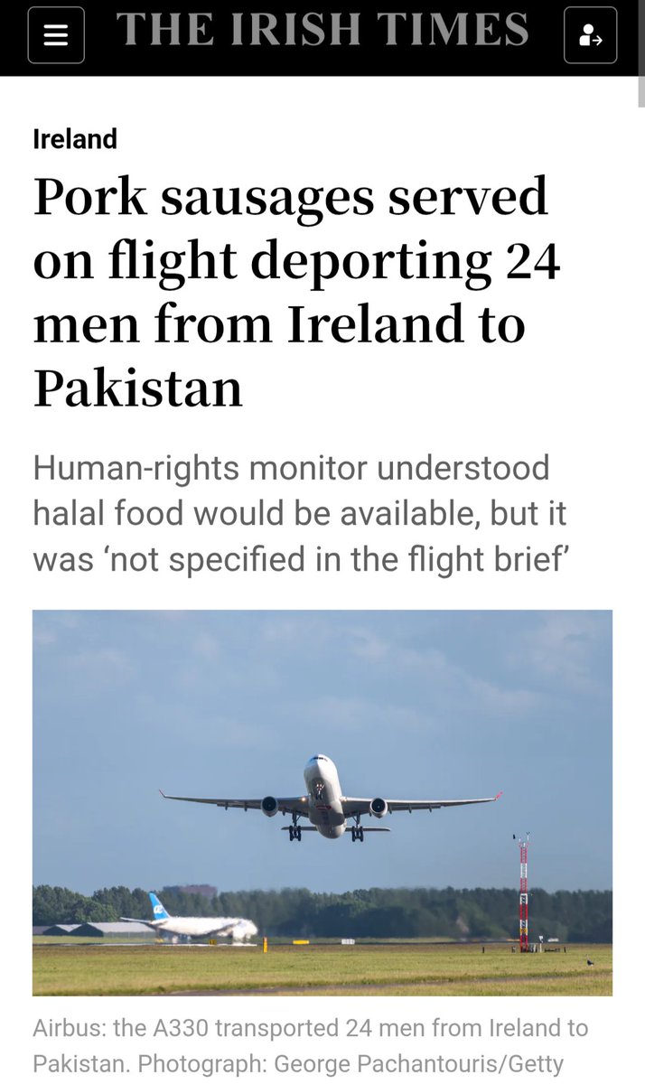 dron_Of's tweet photo. So.... What would anybody expect on the flights and in the country (countries) where pork consumption is not a crime! 
And moreover it is the main ingredient in Irish cuisine. https://t.co/uT2cxDZdr1