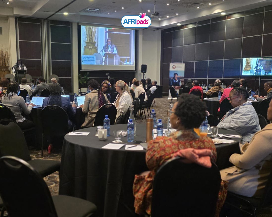AFRIpads's tweet photo. Last week, we joined change-makers from 35 countries at the African Menstrual Standard and Market Development Forum in Johannesburg, South Africa!

From policymakers to manufacturers, the forum brought together stakeholders working to advance menstrual health across Africa.

Key takeaways from the Forum included:
- Setting robust standards for menstrual products and markets.
- Advocating for supportive government policies and taxation reforms.
- Building stronger coalitions among all market actors.
- 
Special shoutout to @UNFPA East and Southern Africa, Days for Girls International, the Swedish Institute for Standards (SIS), and the Sanitation and Hygiene Fund (SHF) @SHFund__ for making these conversations possible.

#AFRIpadsInclusive #AFRIpadsDignifedFlows
#AFRIpadsSustainableFlows