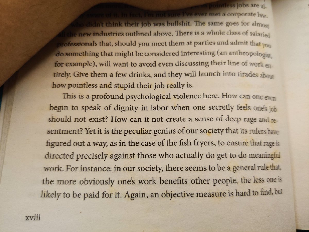 reichkilljoy's tweet photo. #bullshitjobs #Graeber https://t.co/mLI9f9y7B1