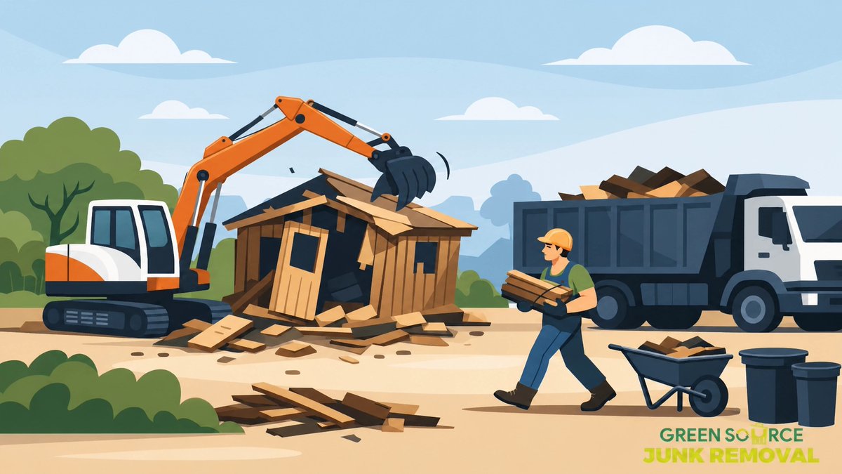 GreenSourceJunk's tweet photo. Need that old shed or hot tub gone? 🔨 We handle light demolition so you don't have to! Fast, eco-friendly &amp; local in DFW.

📞 682-367-8335
🌐 https://t.co/rZElHGQgIW
📧 greensourcejunk@gmail. https://t.co/bsqcCGkRSS