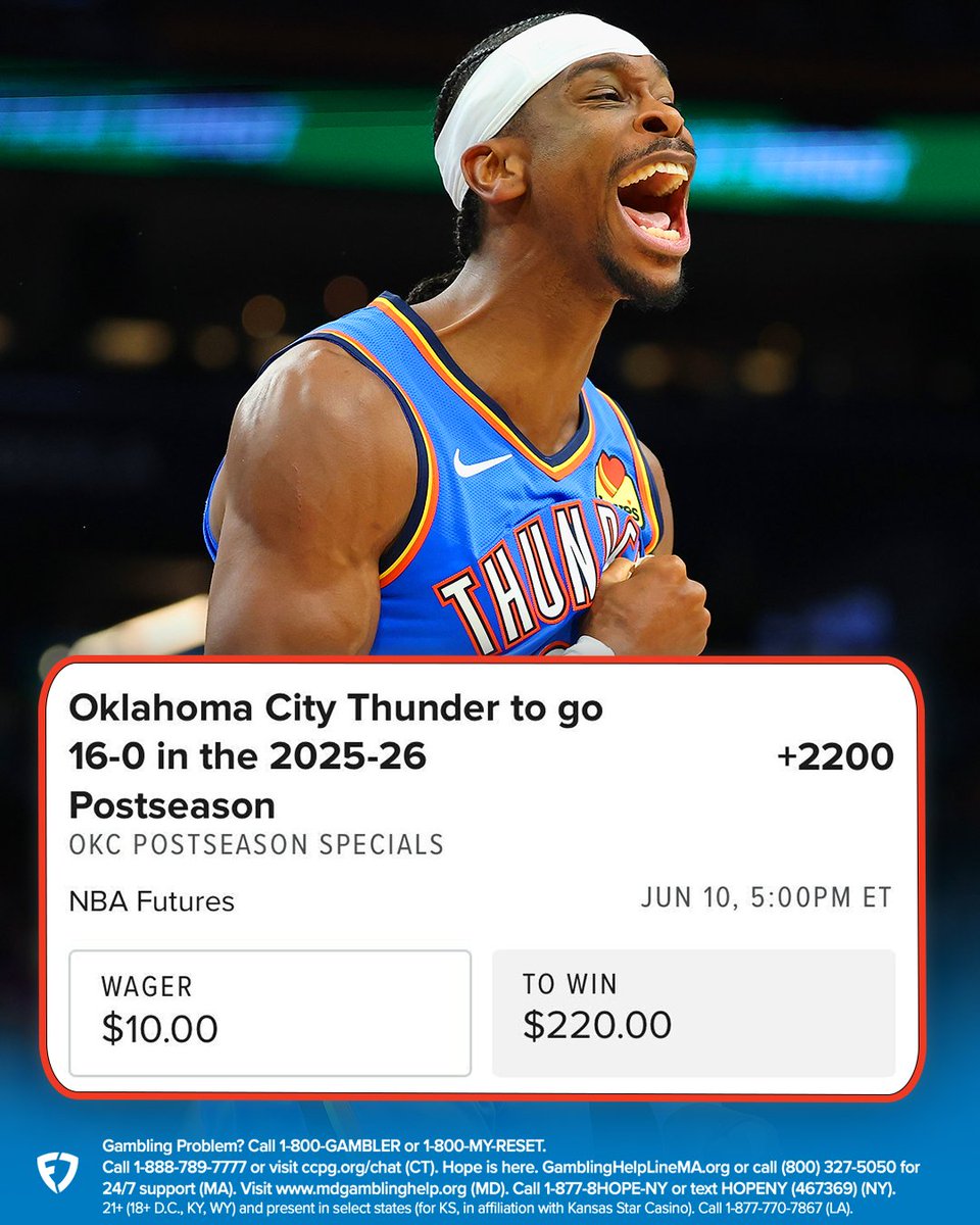 FanDuel Sportsbook tweet media
