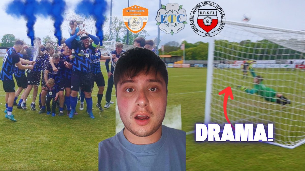 Joeskelton1620's tweet photo. New Vlog Out 🚨 

Sunday League Football back on the channel, with plenty of penalty shootout drama 😳⚽️ 

Great to have the final at @HCIFC  

🔗: https://t.co/mRZZfML86b

@DonSundayLeague @vinnynolan @Topliss94 @GamingBlomp @Jebbo37 @john_nufc42 @Dudsey4_ @will_stanser @NonLeagueRover @thefinalwhiste @jamk359 @NickBucco1 @groundhopp @EmmaGroundGuide @Nottsclassics @MindBodySoleUK @TheDB30 @AdamGittingspt @GoodingReece @Paulbloomer3 @LeeNewt34960756 @PoolieSilkman @PaulSkillington