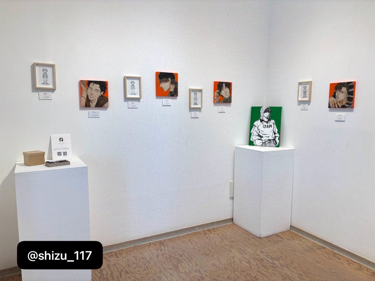🧬𝗧𝗘𝗡𝗦𝗦🧬5/13~18 三人原画展 tweet media
